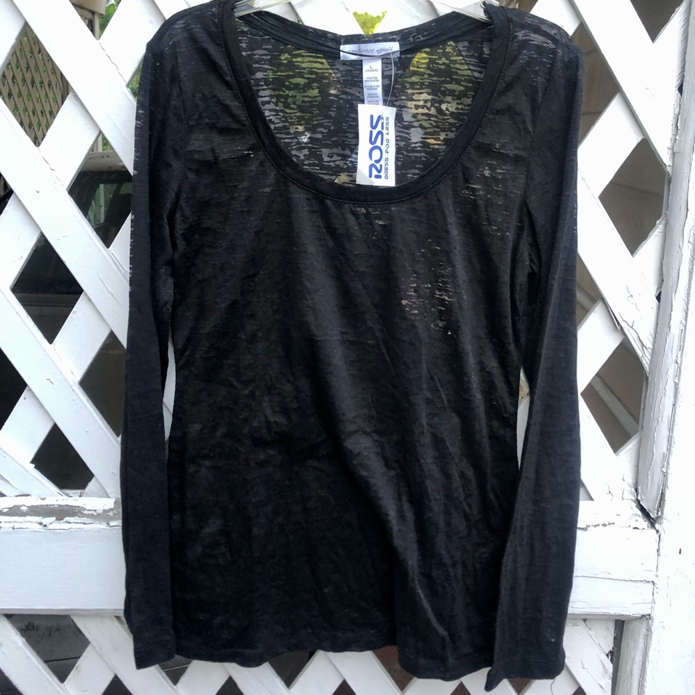 Ambiance Apparel Black Long Sleeve